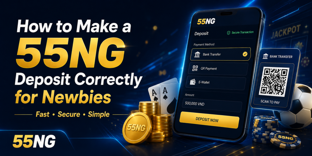 How to make a 55NG deposit correctly for newbies